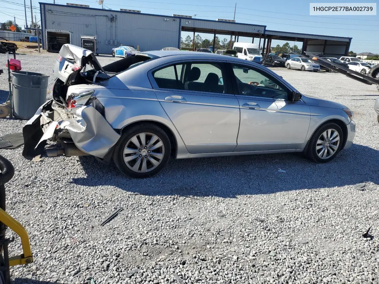 1HGCP2E77BA002739 2011 Honda Accord Ex