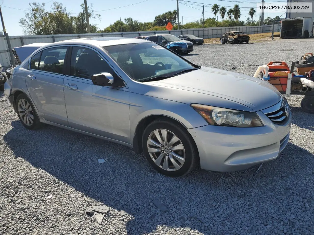 1HGCP2E77BA002739 2011 Honda Accord Ex