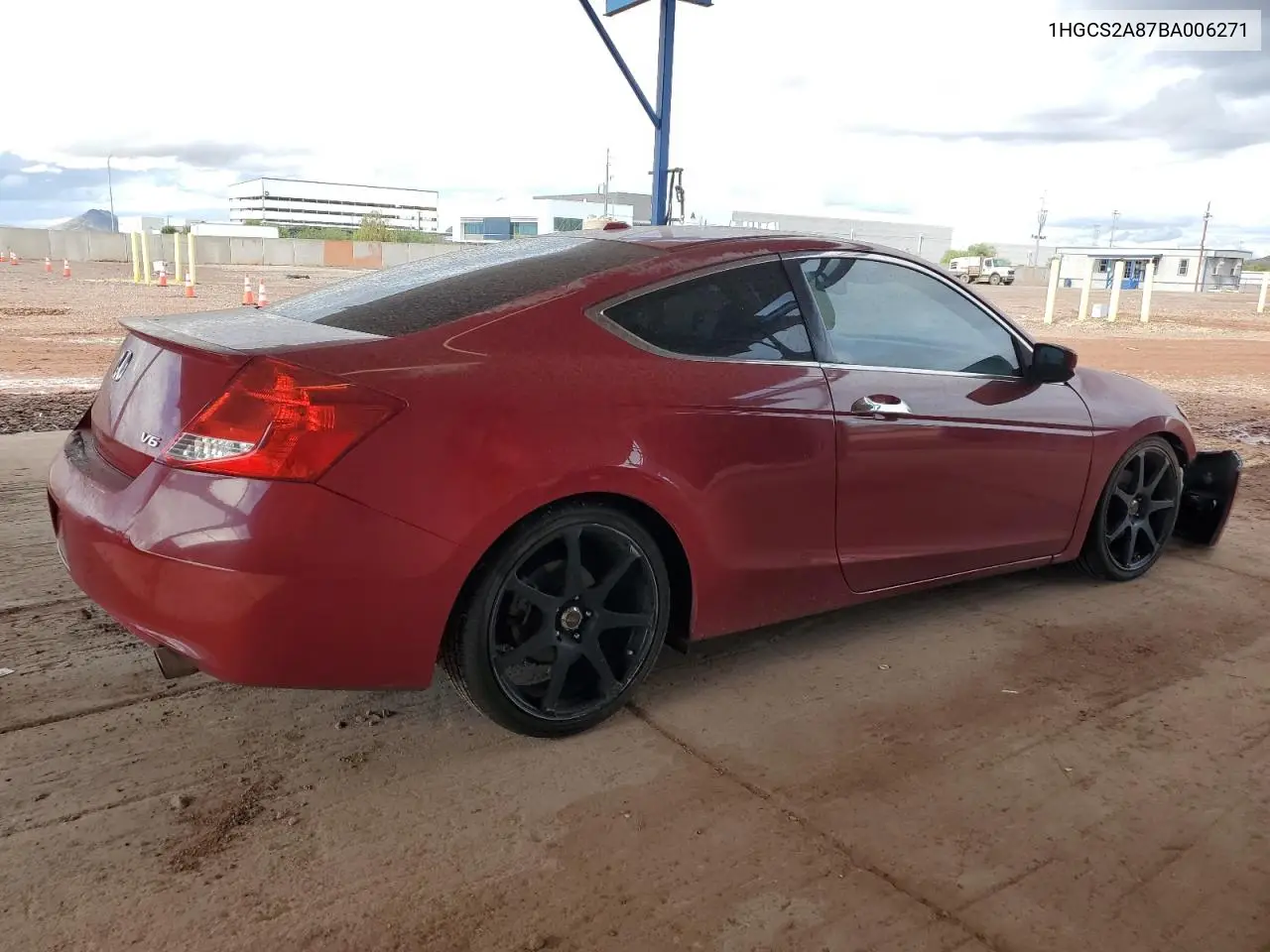 1HGCS2A87BA006271 2011 Honda Accord Exl