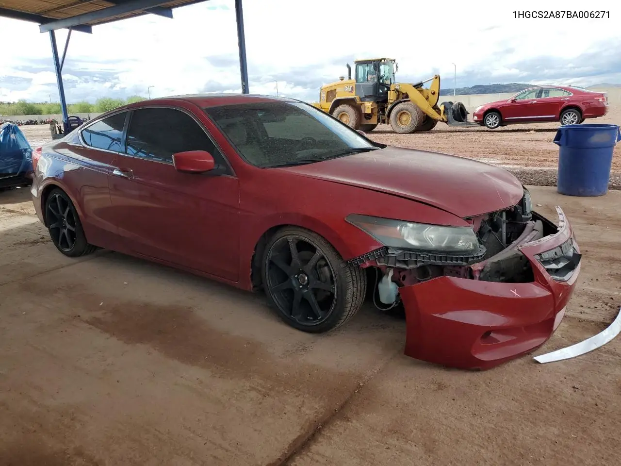 1HGCS2A87BA006271 2011 Honda Accord Exl