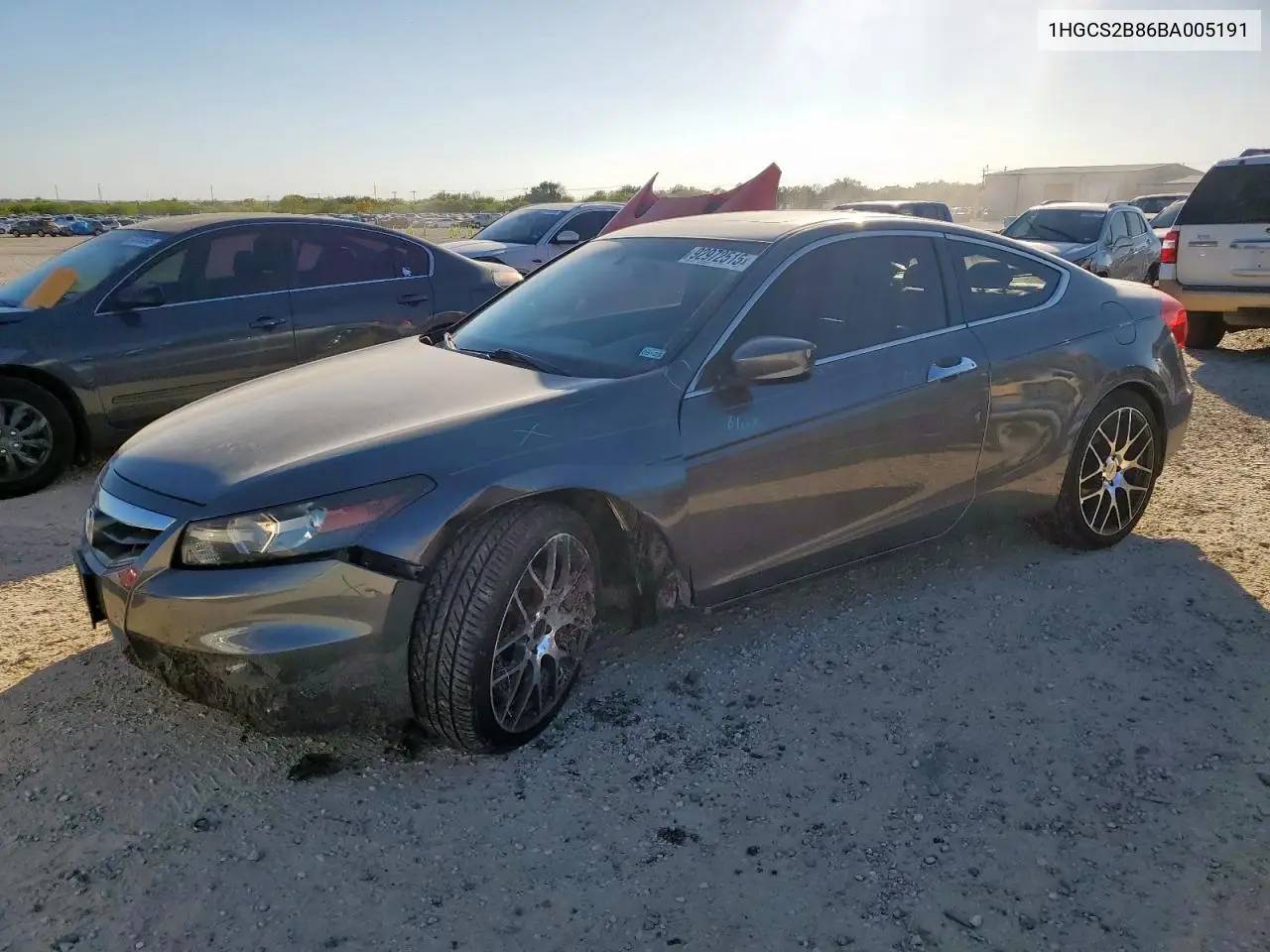 1HGCS2B86BA005191 2011 Honda Accord Exl