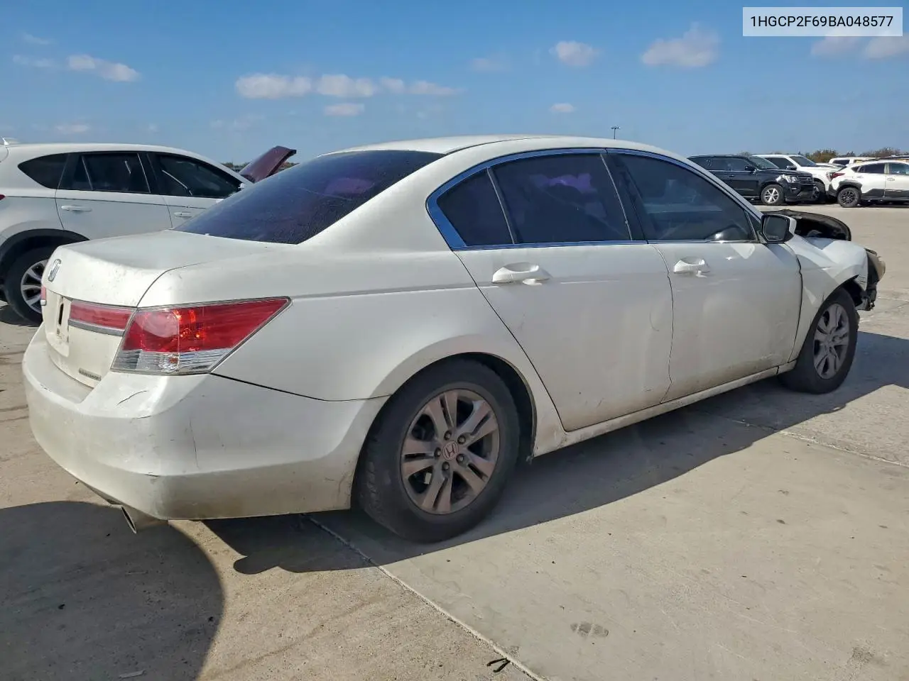 1HGCP2F69BA048577 2011 Honda Accord Se