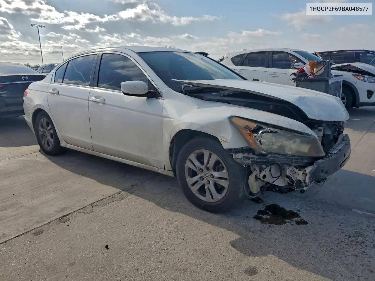 1HGCP2F69BA048577 2011 Honda Accord Se