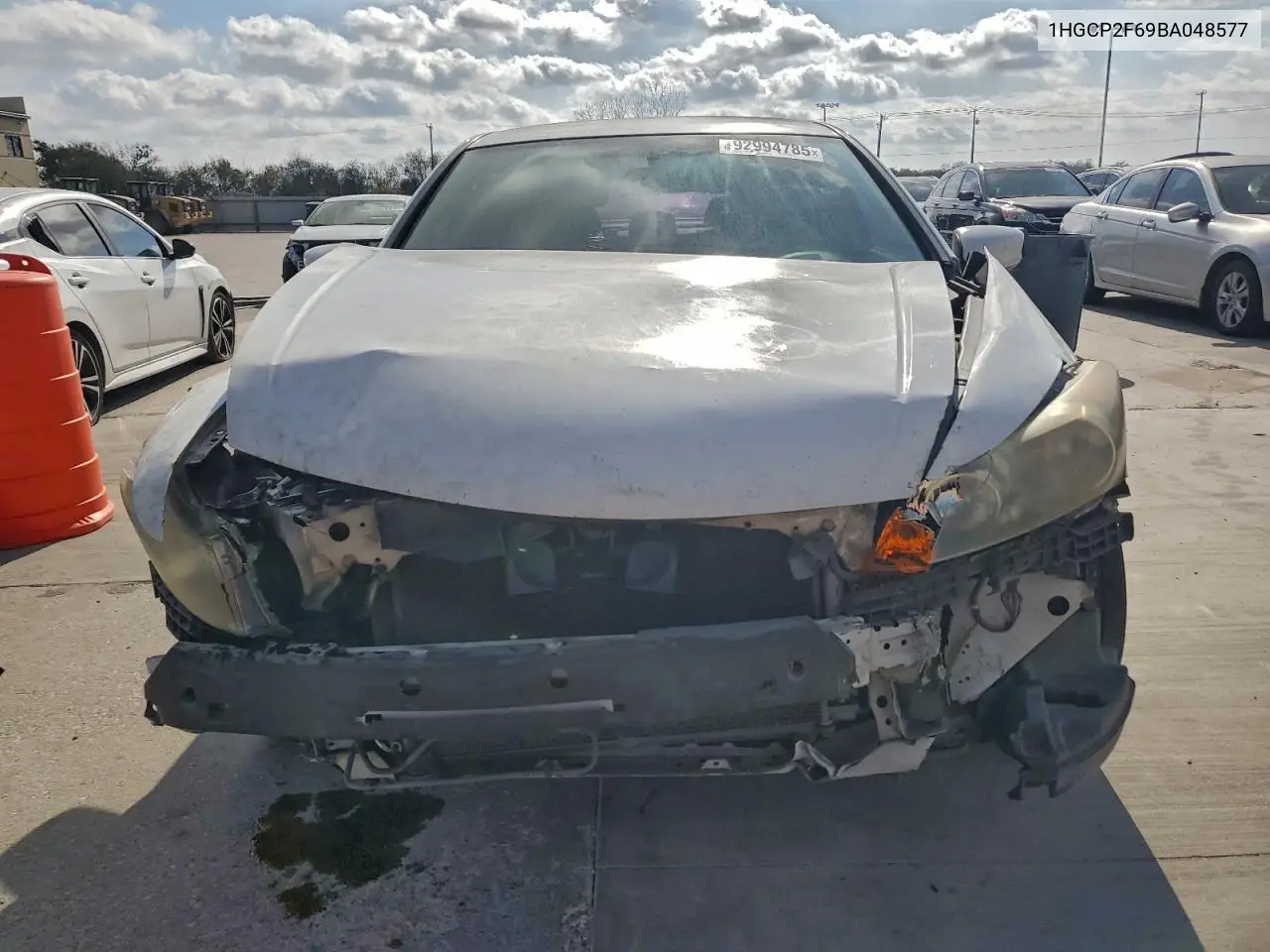 1HGCP2F69BA048577 2011 Honda Accord Se