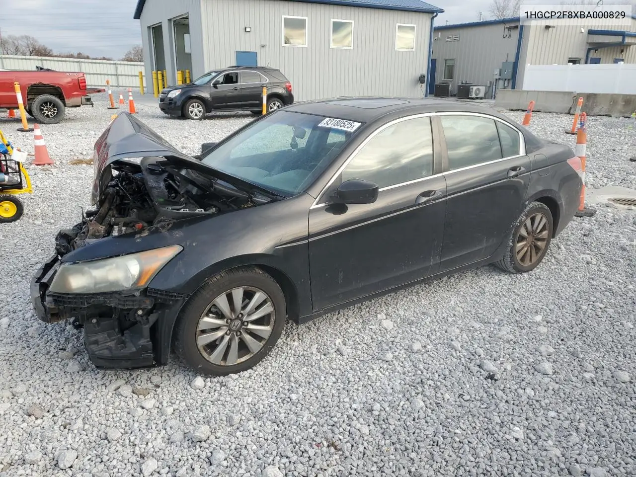 1HGCP2F8XBA000829 2011 Honda Accord Exl