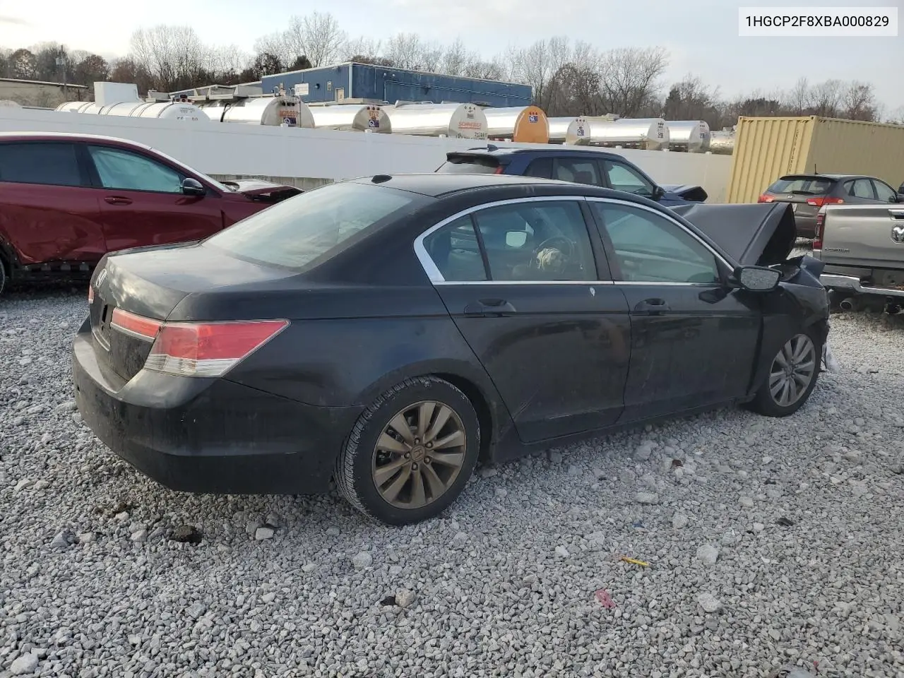 1HGCP2F8XBA000829 2011 Honda Accord Exl