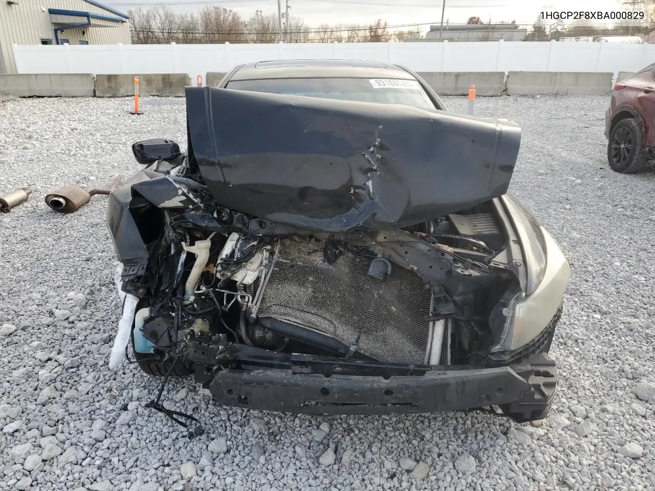 1HGCP2F8XBA000829 2011 Honda Accord Exl