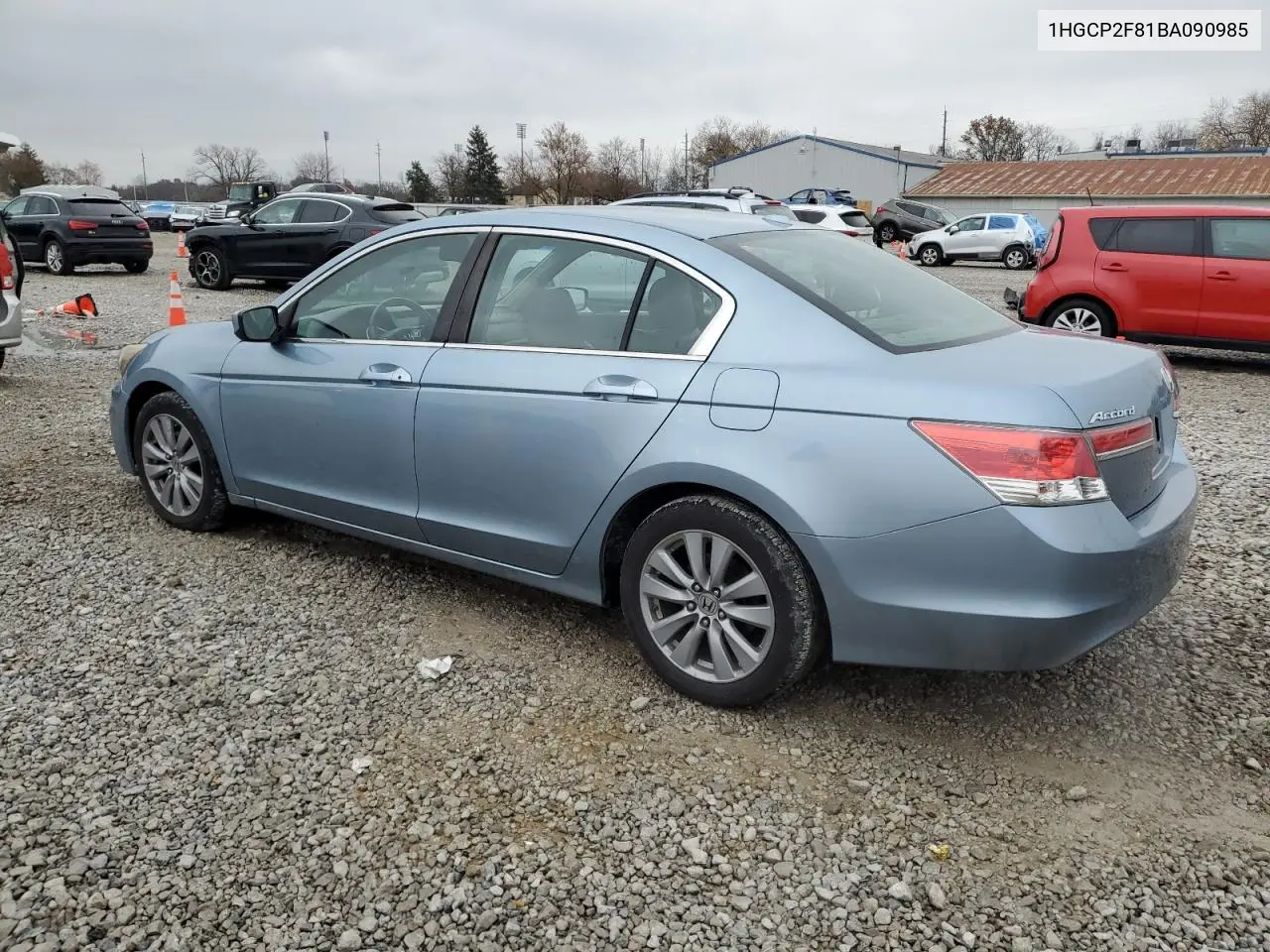 1HGCP2F81BA090985 2011 Honda Accord Exl