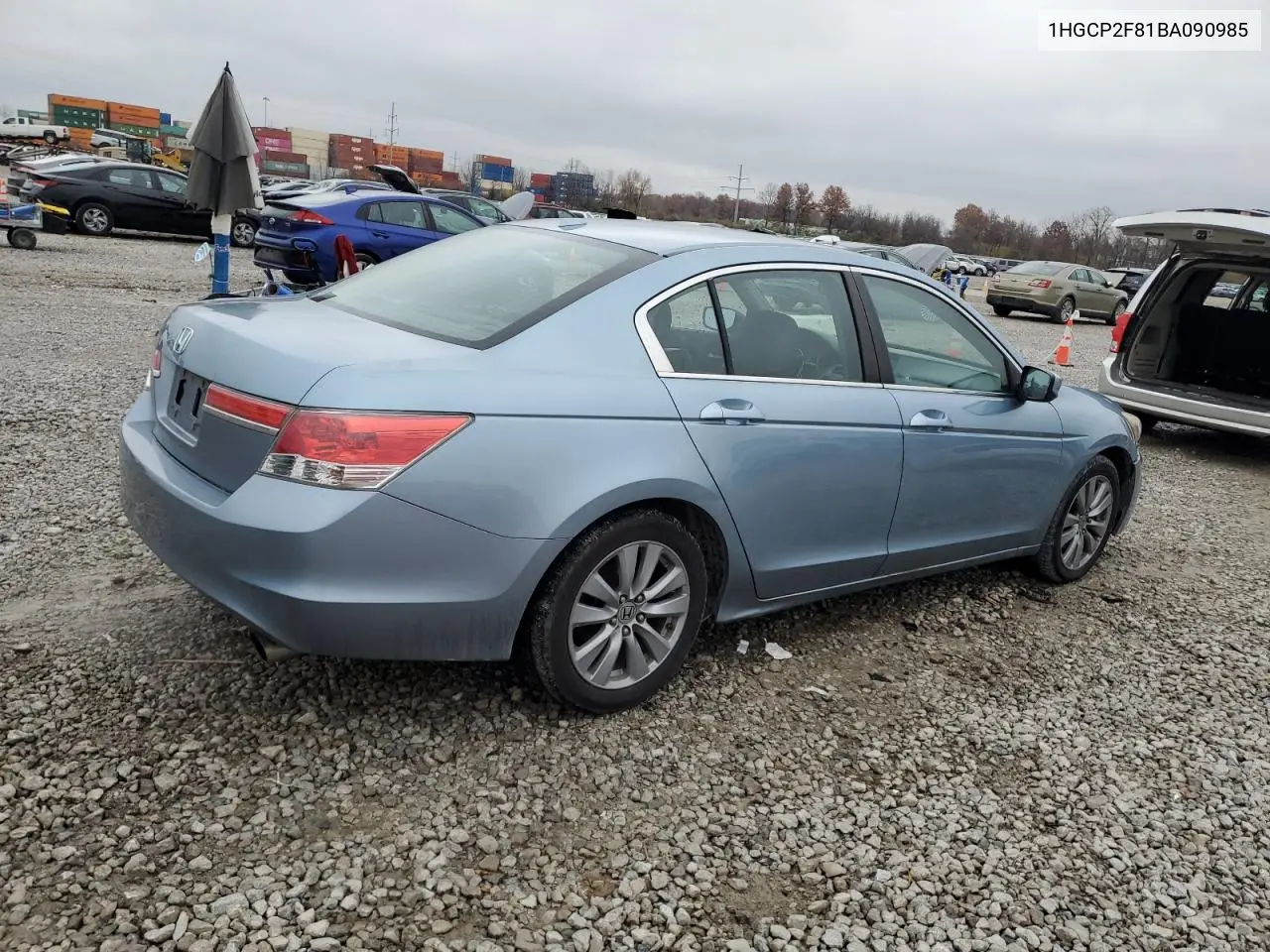 1HGCP2F81BA090985 2011 Honda Accord Exl