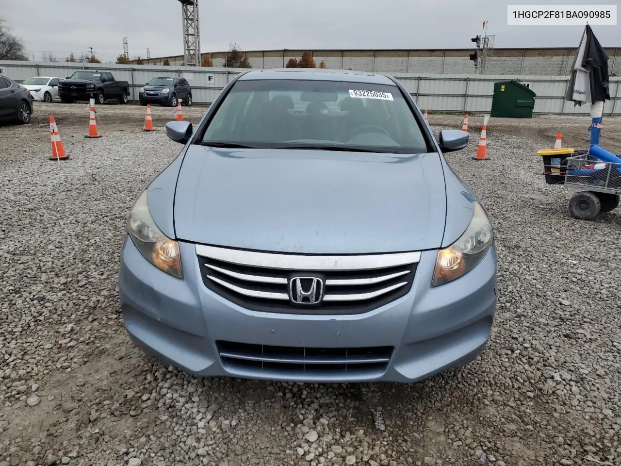 1HGCP2F81BA090985 2011 Honda Accord Exl