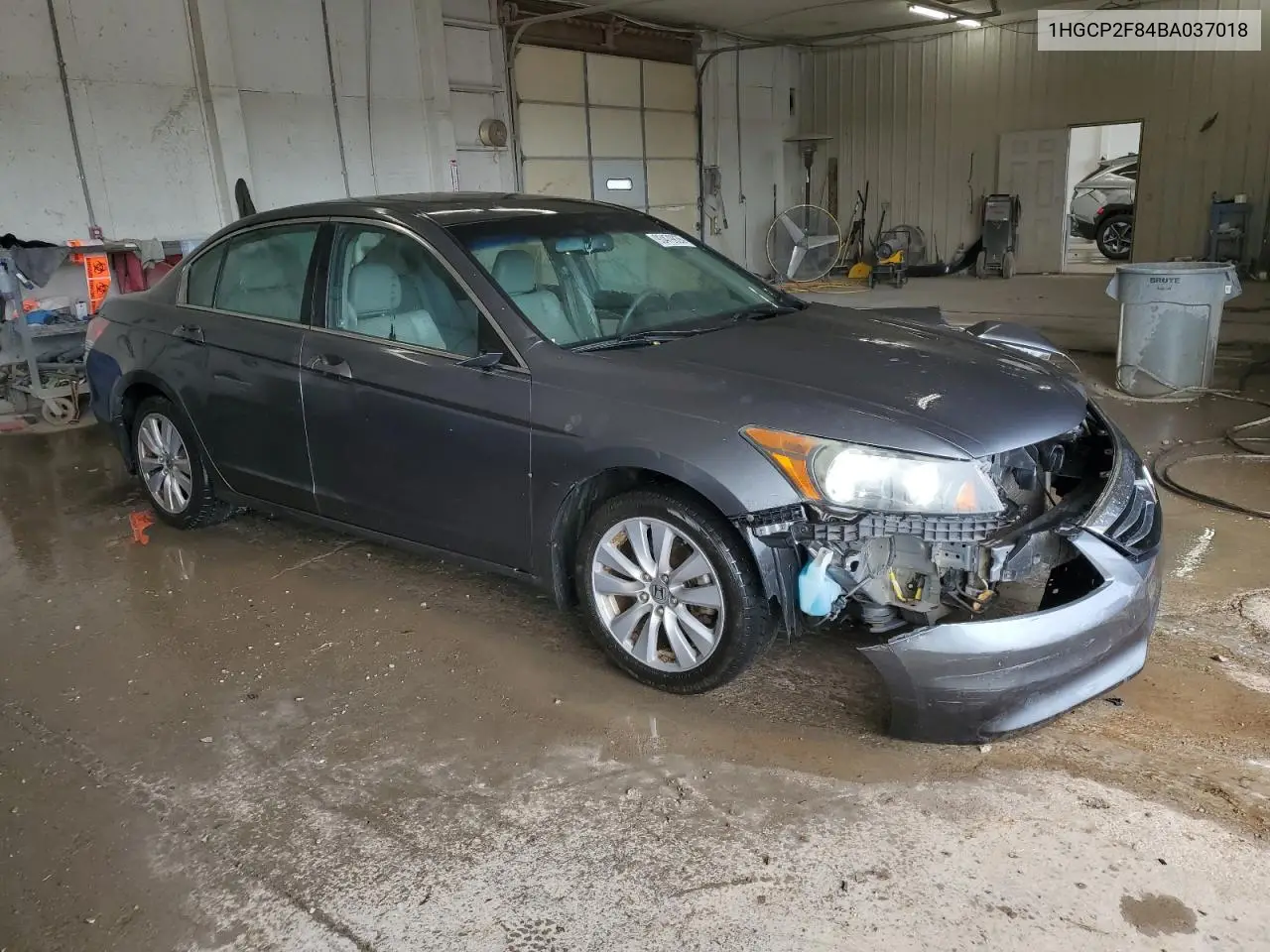1HGCP2F84BA037018 2011 Honda Accord Exl