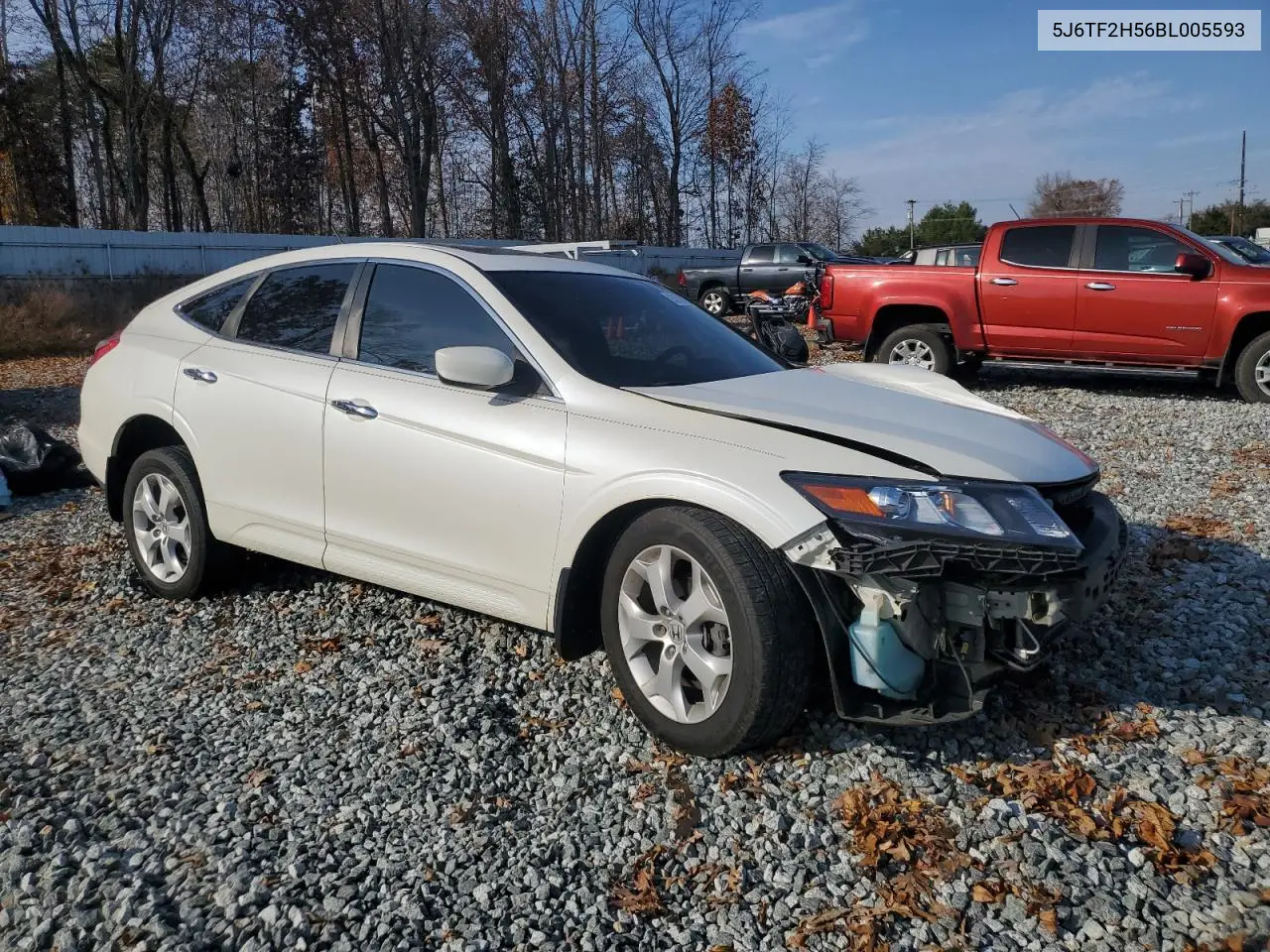 5J6TF2H56BL005593 2011 Honda Accord Crosstour Exl