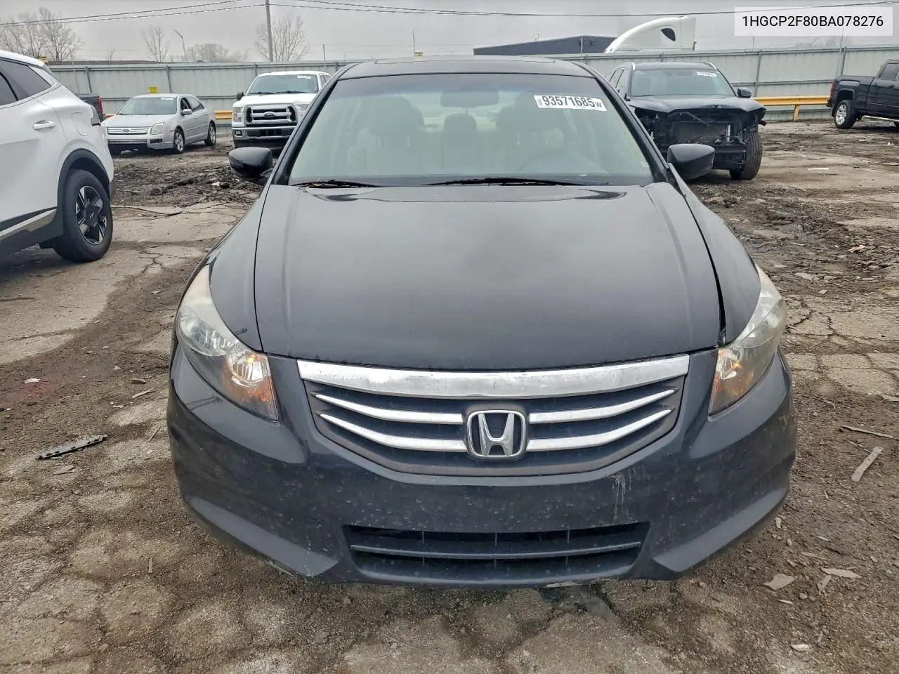 1HGCP2F80BA078276 2011 Honda Accord Exl