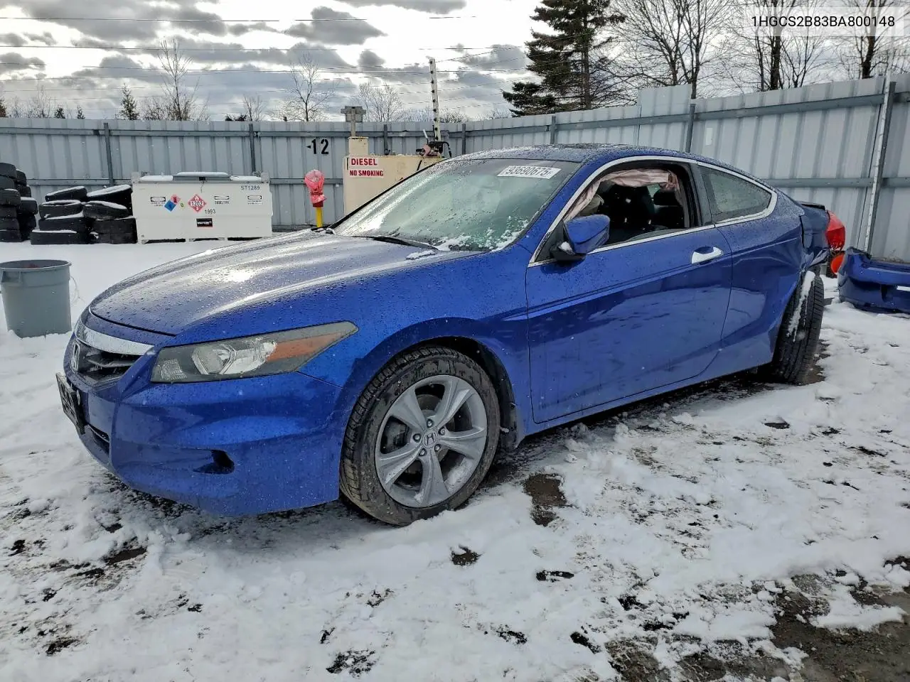 1HGCS2B83BA800148 2011 Honda Accord Exl