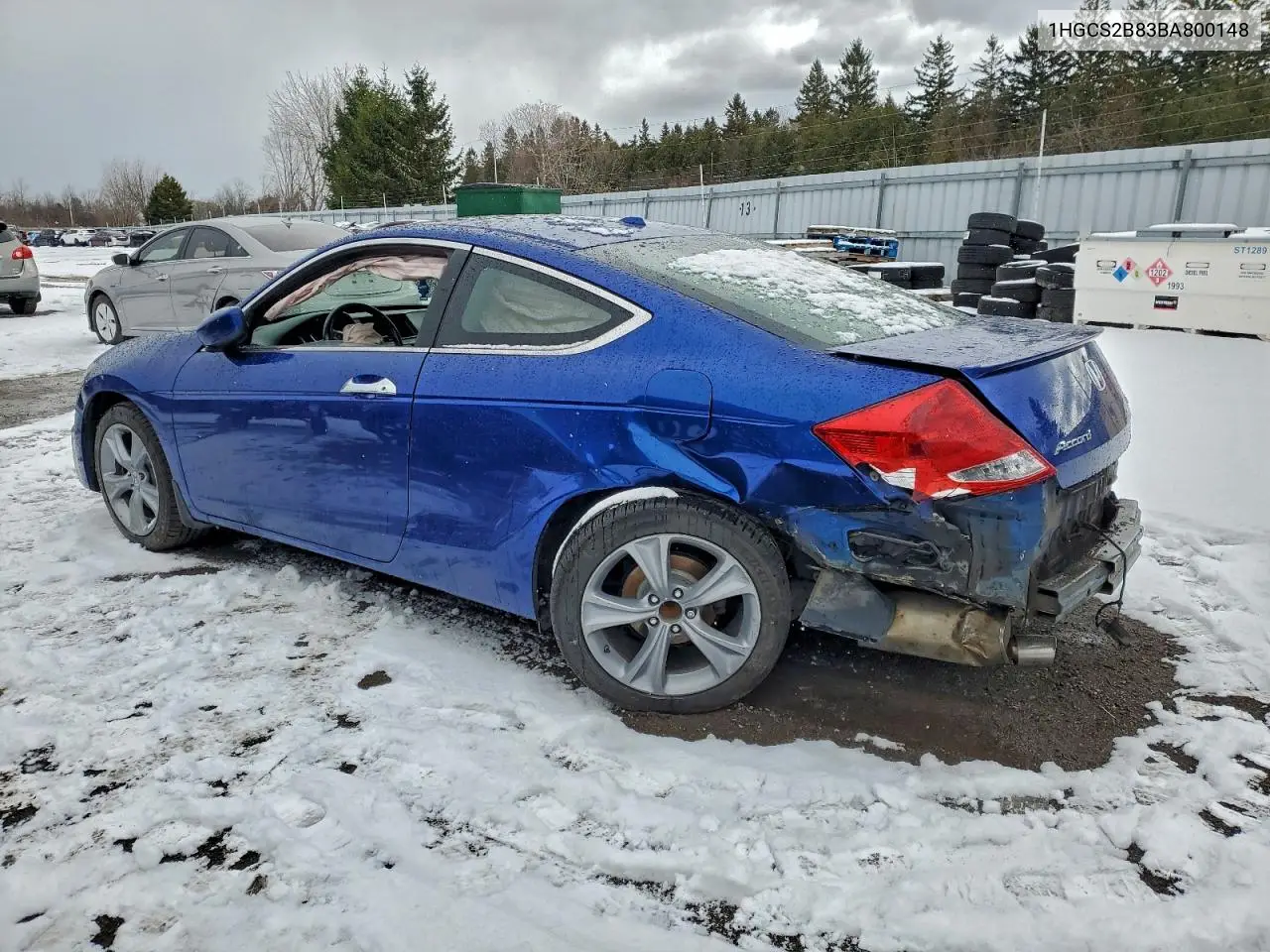 1HGCS2B83BA800148 2011 Honda Accord Exl
