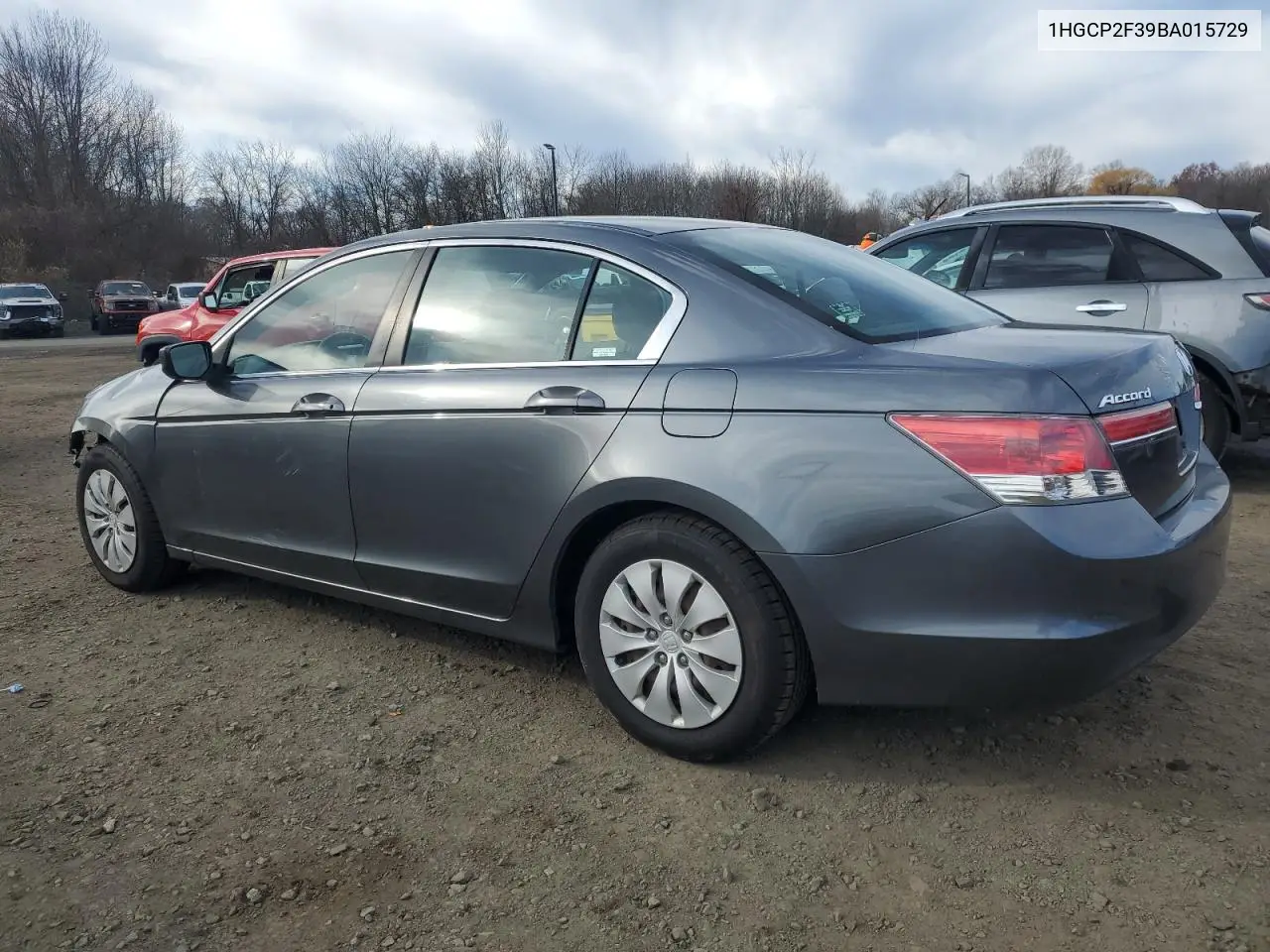 1HGCP2F39BA015729 2011 Honda Accord Lx