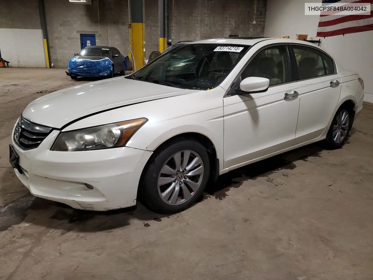 1HGCP3F84BA004042 2011 Honda Accord Exl