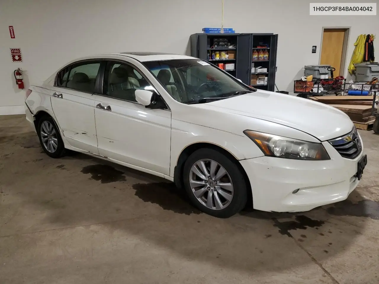 1HGCP3F84BA004042 2011 Honda Accord Exl