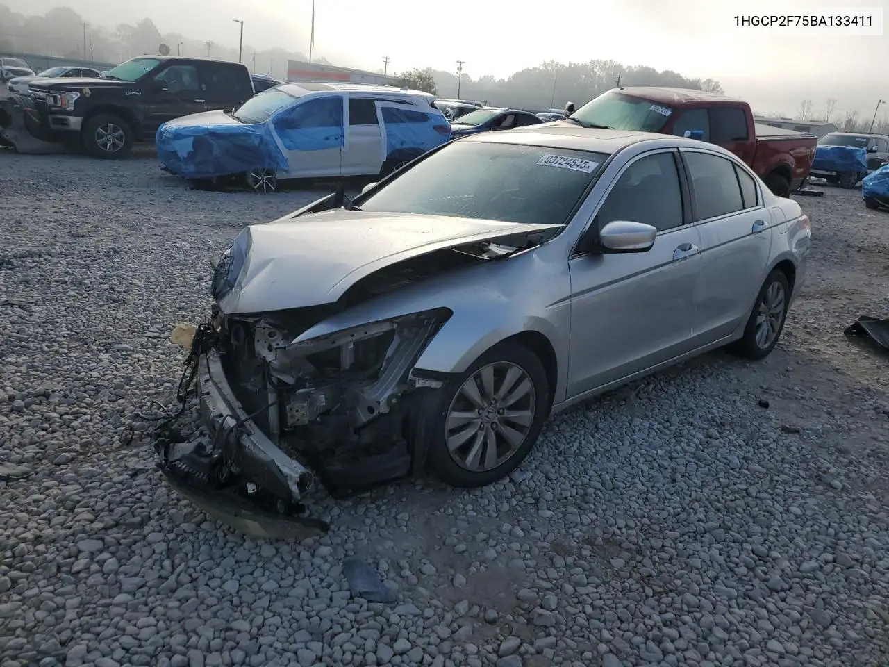 1HGCP2F75BA133411 2011 Honda Accord Ex