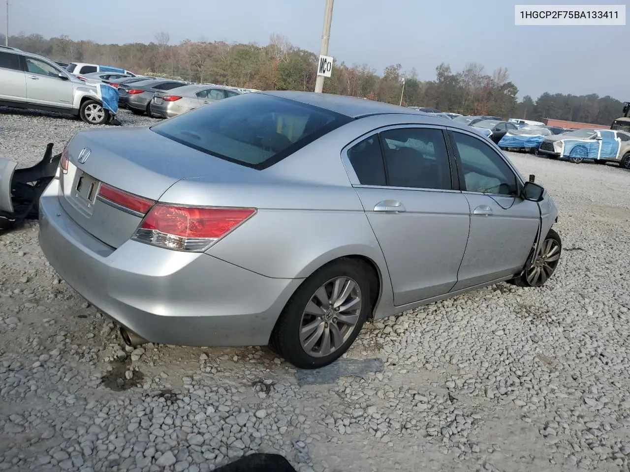 1HGCP2F75BA133411 2011 Honda Accord Ex