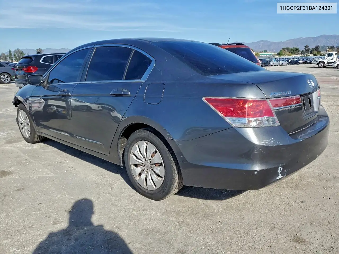 1HGCP2F31BA124301 2011 Honda Accord Lx