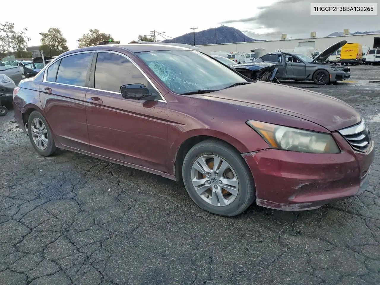 1HGCP2F38BA132265 2011 Honda Accord Lx