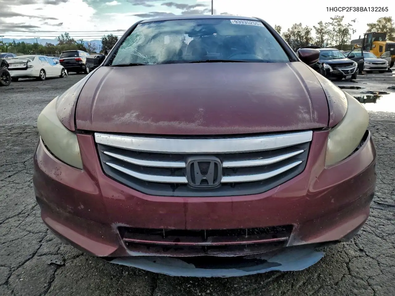 1HGCP2F38BA132265 2011 Honda Accord Lx