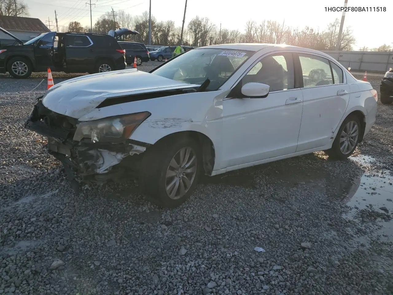 1HGCP2F80BA111518 2011 Honda Accord Exl
