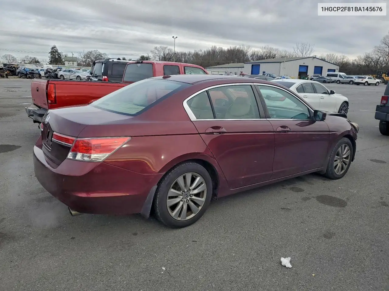 1HGCP2F81BA145676 2011 Honda Accord Exl