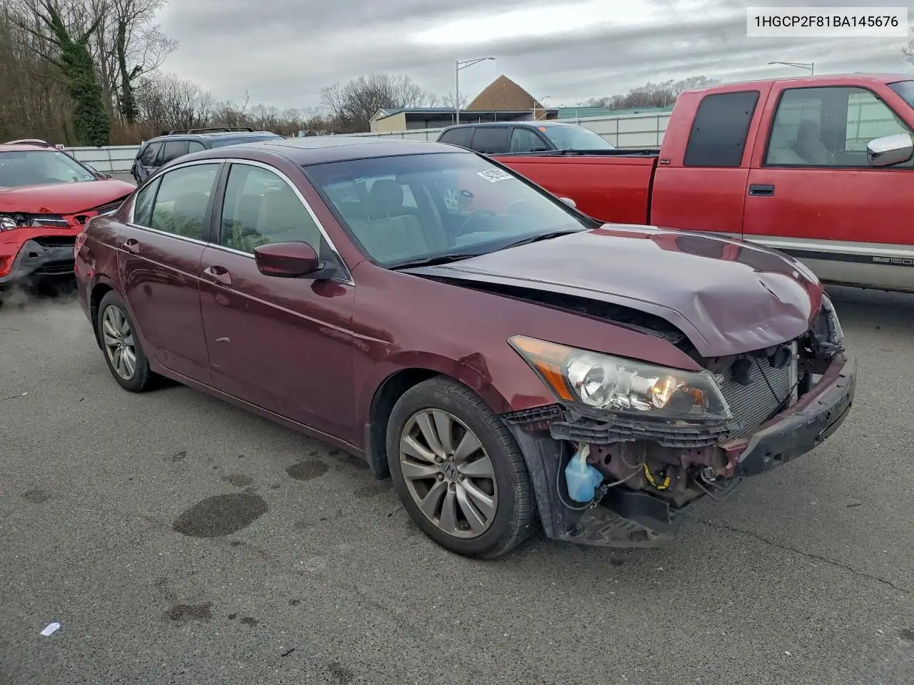 1HGCP2F81BA145676 2011 Honda Accord Exl