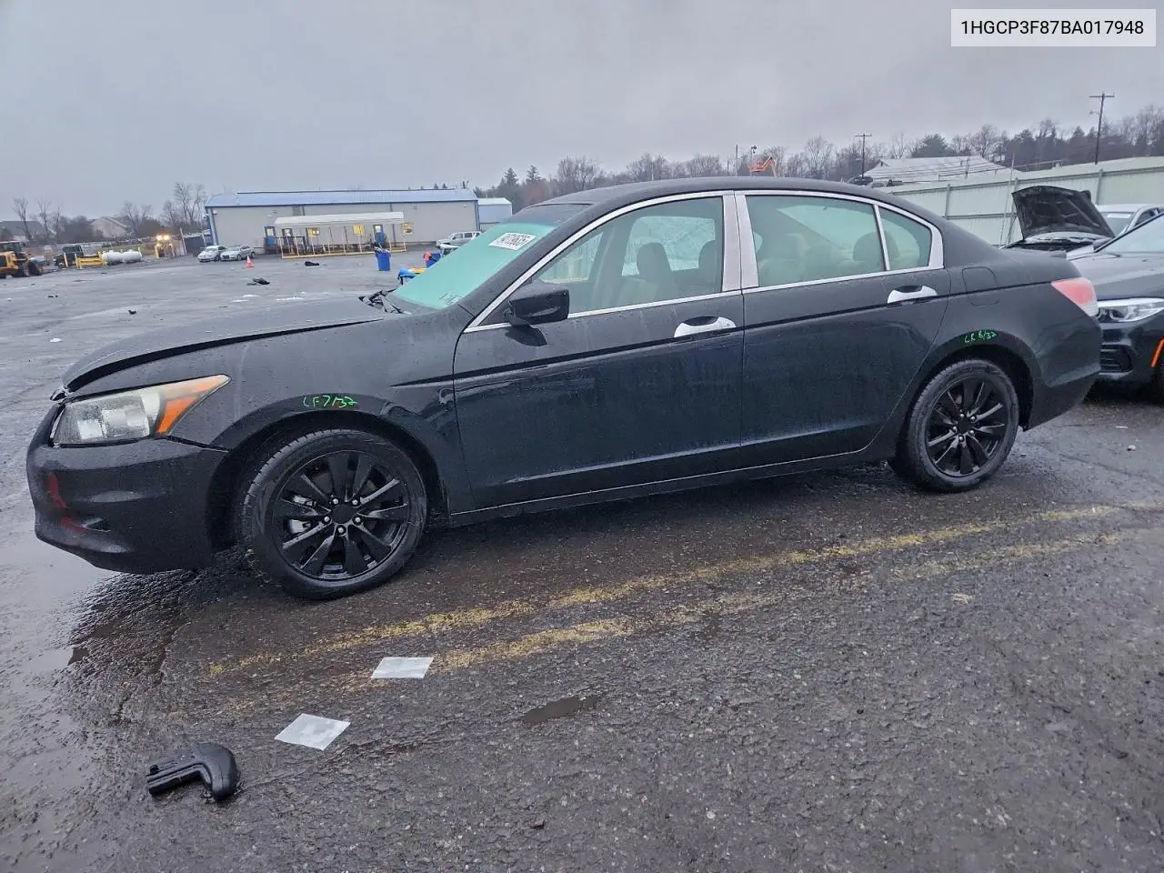 1HGCP3F87BA017948 2011 Honda Accord Exl