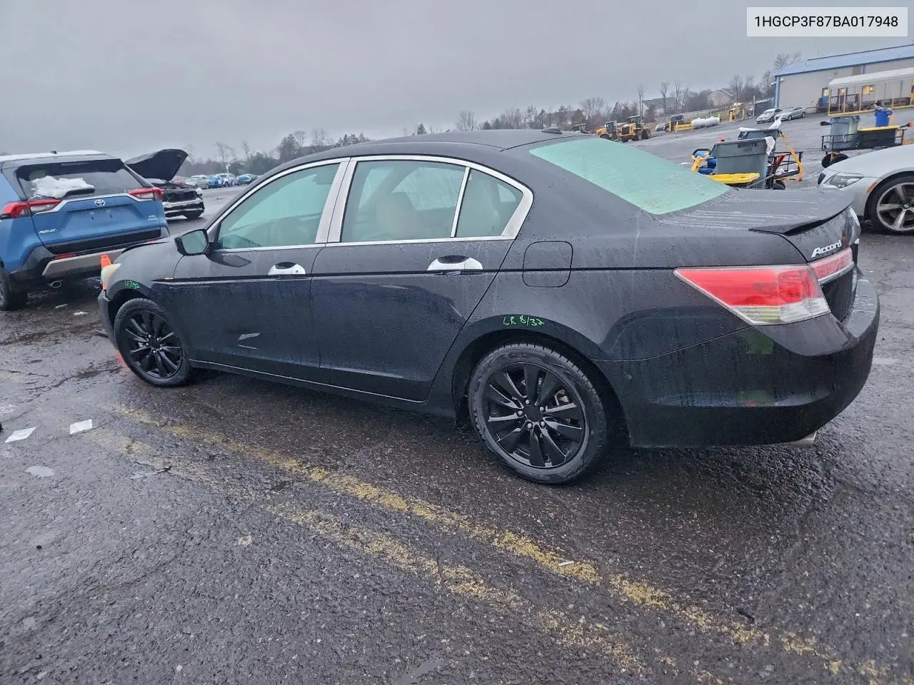 1HGCP3F87BA017948 2011 Honda Accord Exl