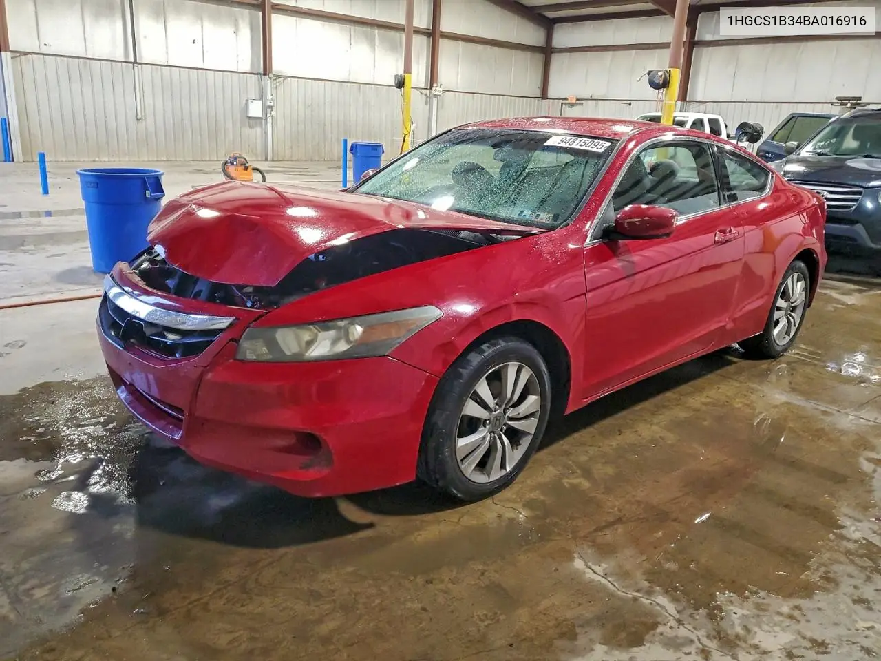 1HGCS1B34BA016916 2011 Honda Accord Lx-S