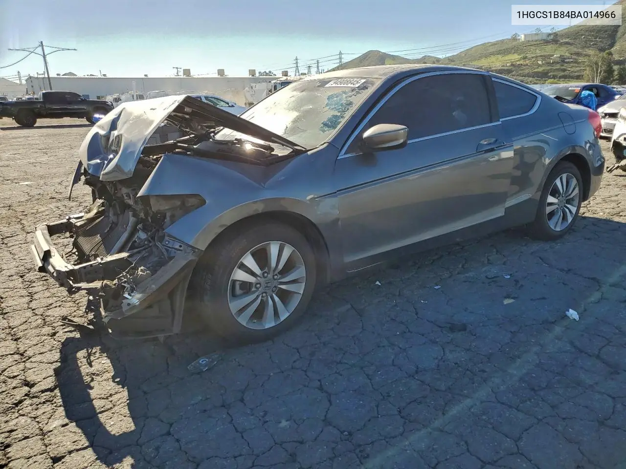 1HGCS1B84BA014966 2011 Honda Accord Exl