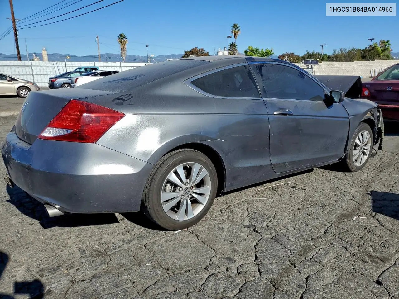 1HGCS1B84BA014966 2011 Honda Accord Exl