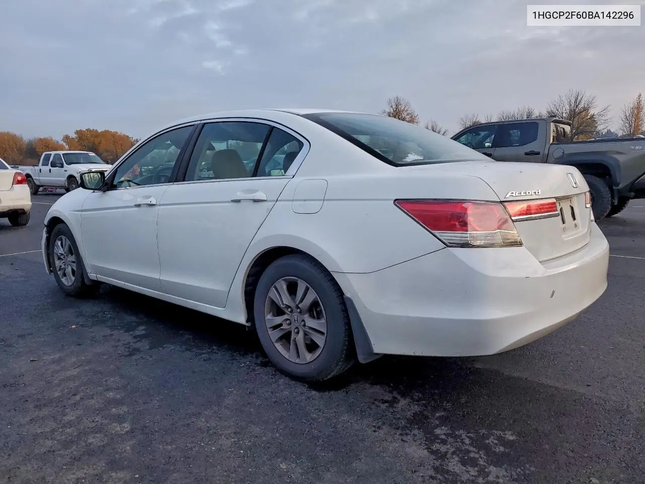 1HGCP2F60BA142296 2011 Honda Accord Se