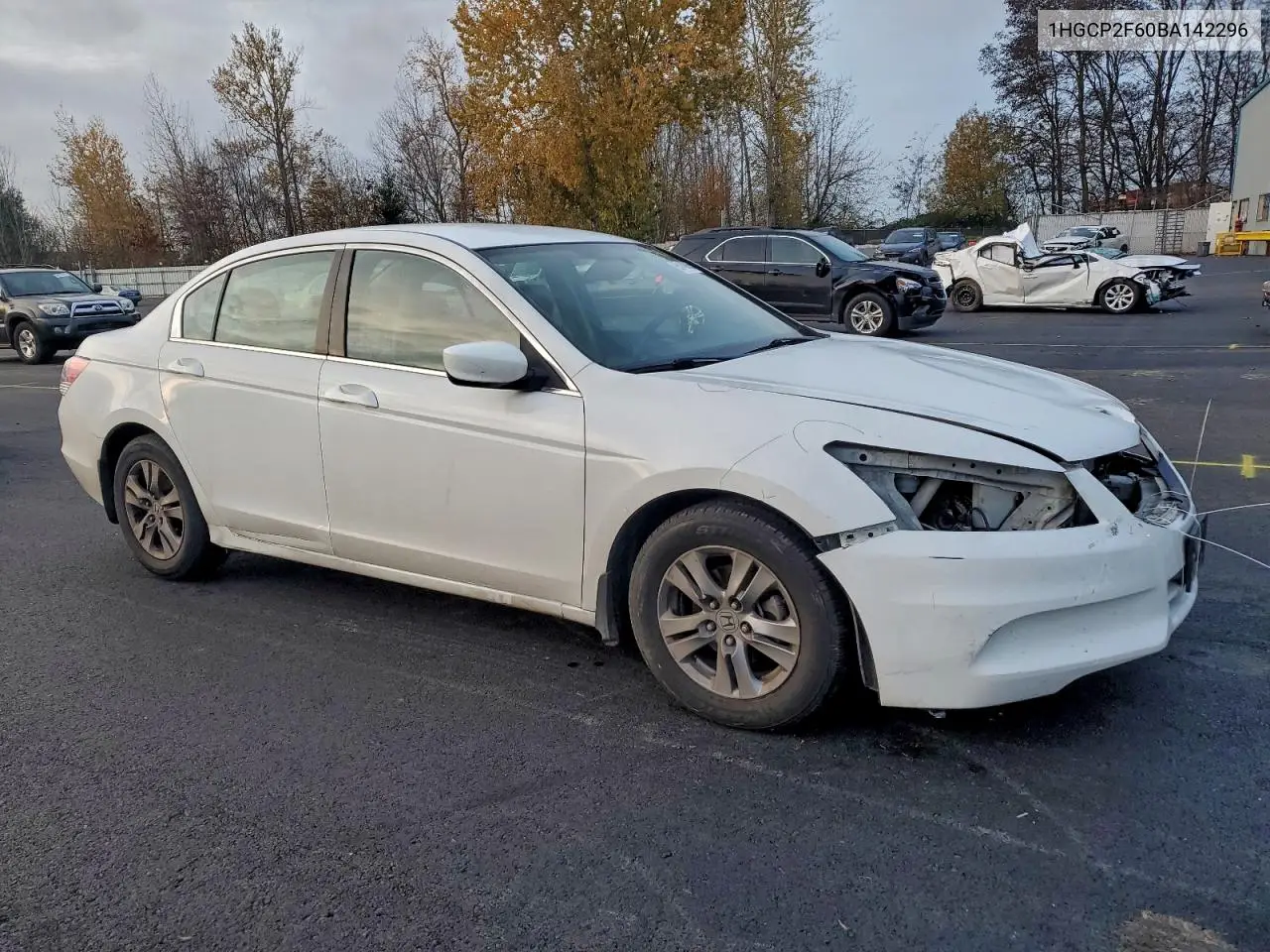 1HGCP2F60BA142296 2011 Honda Accord Se
