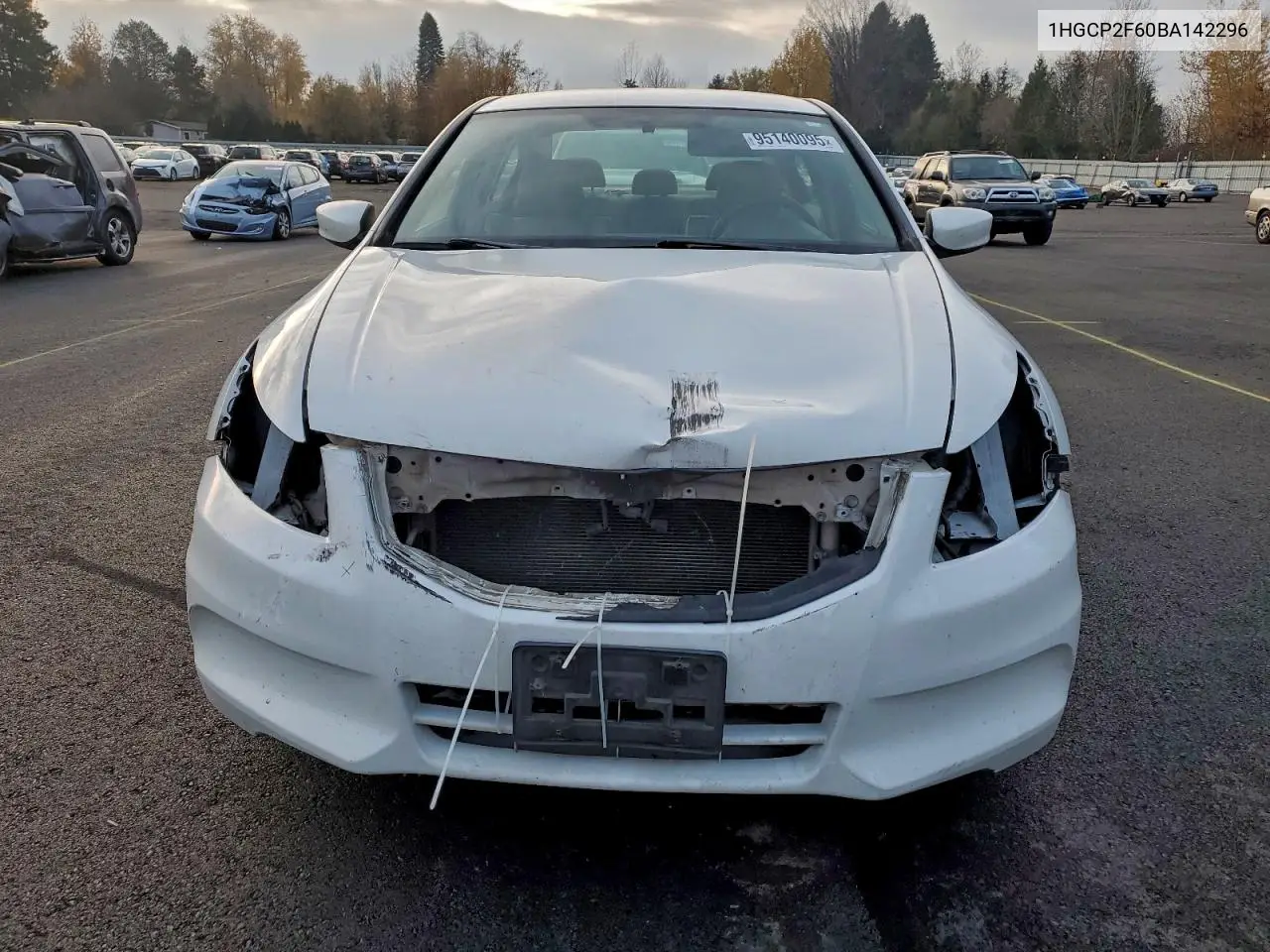 1HGCP2F60BA142296 2011 Honda Accord Se
