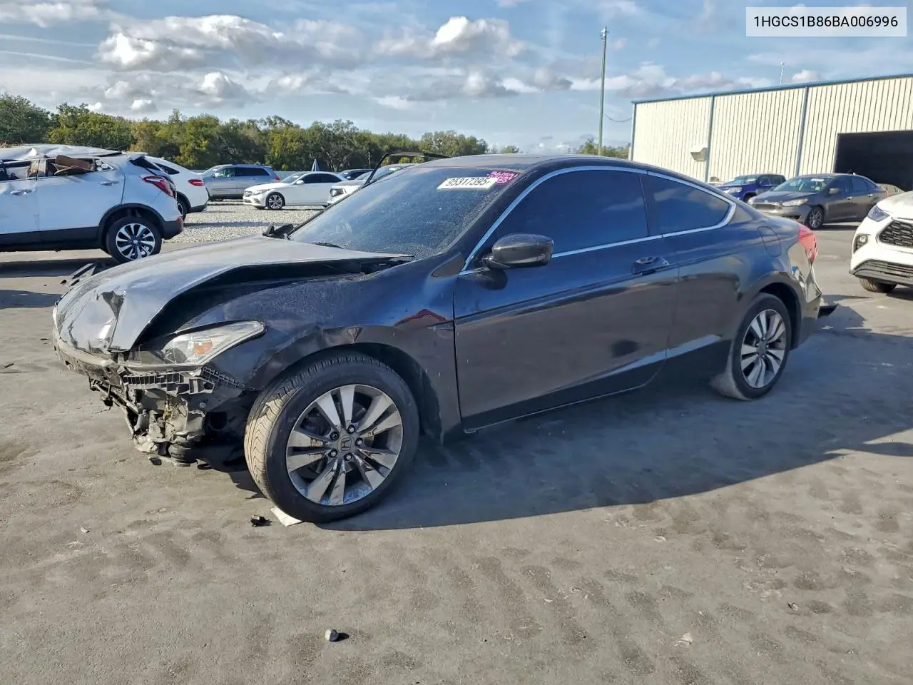 1HGCS1B86BA006996 2011 Honda Accord Exl