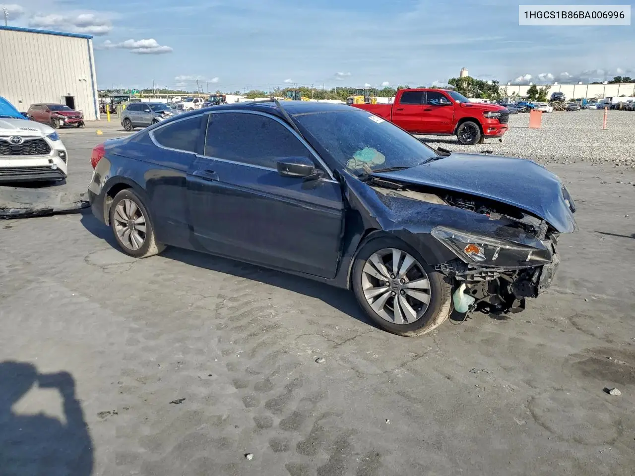 1HGCS1B86BA006996 2011 Honda Accord Exl