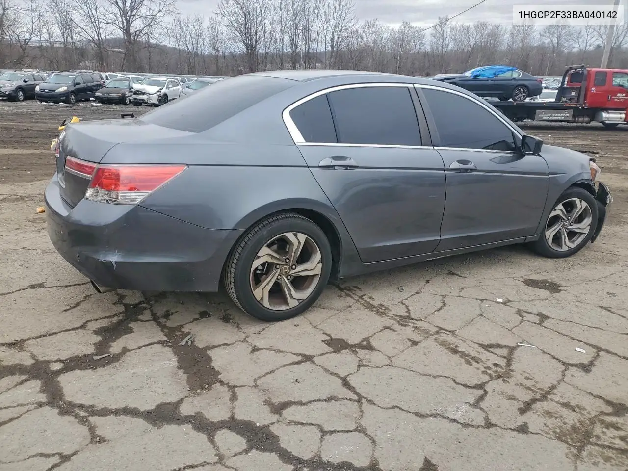 1HGCP2F33BA040142 2011 Honda Accord Lx