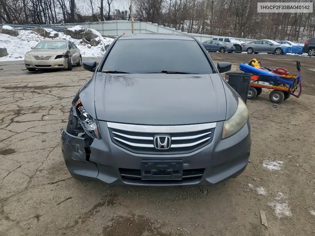 1HGCP2F33BA040142 2011 Honda Accord Lx