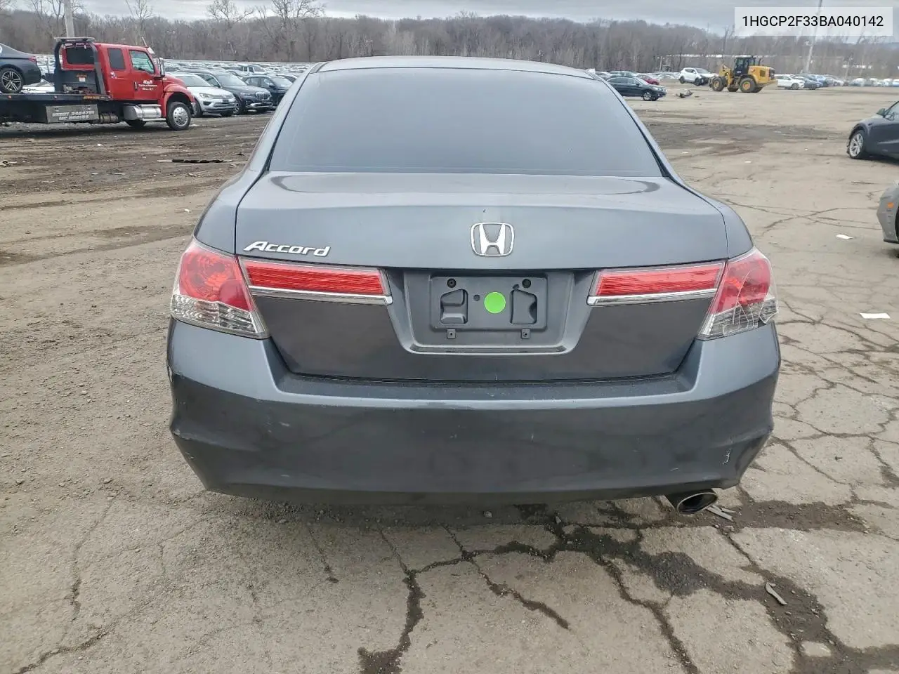 1HGCP2F33BA040142 2011 Honda Accord Lx