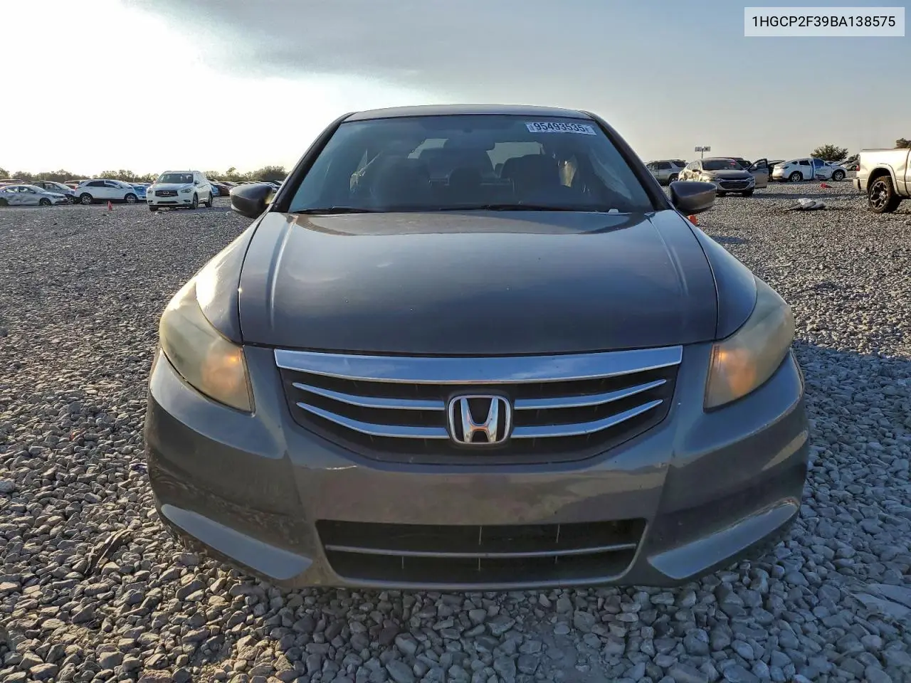 1HGCP2F39BA138575 2011 Honda Accord Lx
