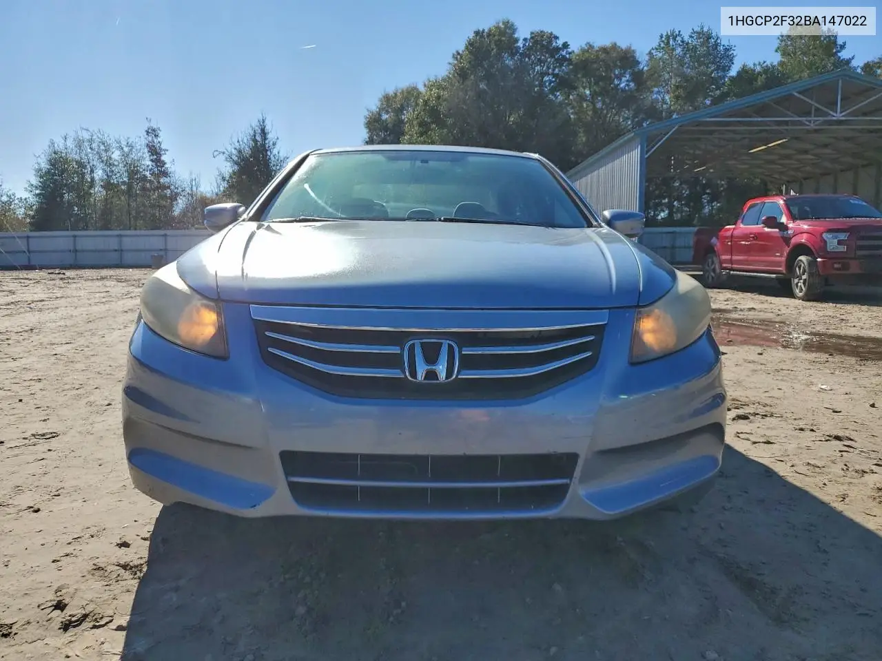 1HGCP2F32BA147022 2011 Honda Accord Lx