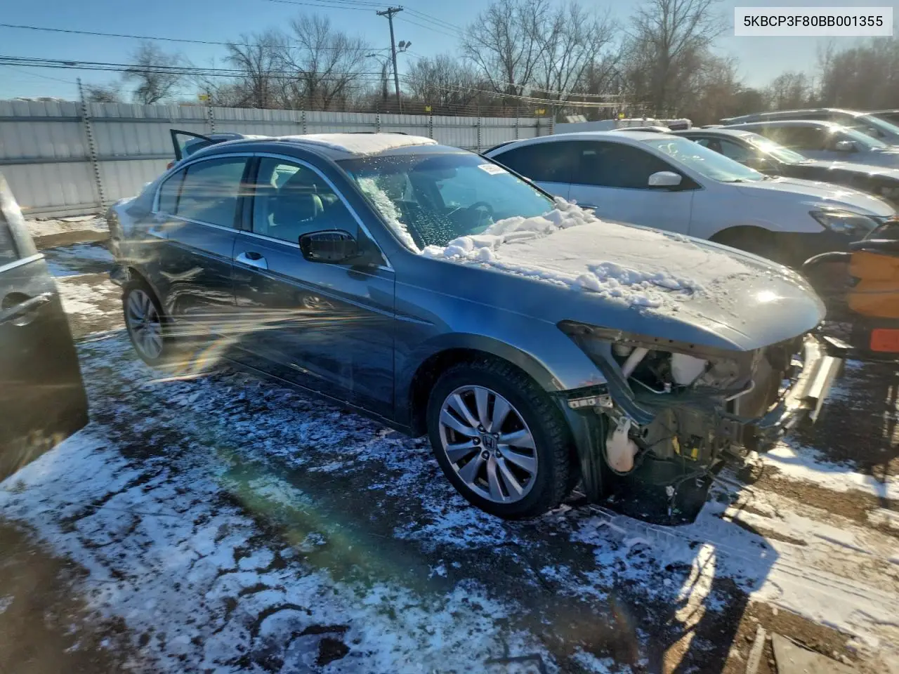 5KBCP3F80BB001355 2011 Honda Accord Exl