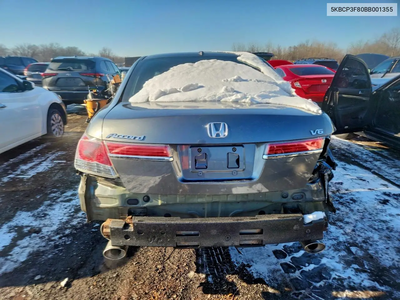 5KBCP3F80BB001355 2011 Honda Accord Exl