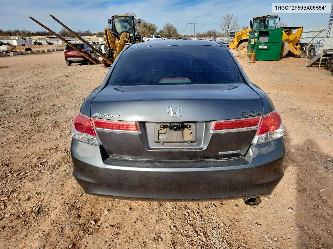 1HGCP2F69BA085841 2011 Honda Accord Se