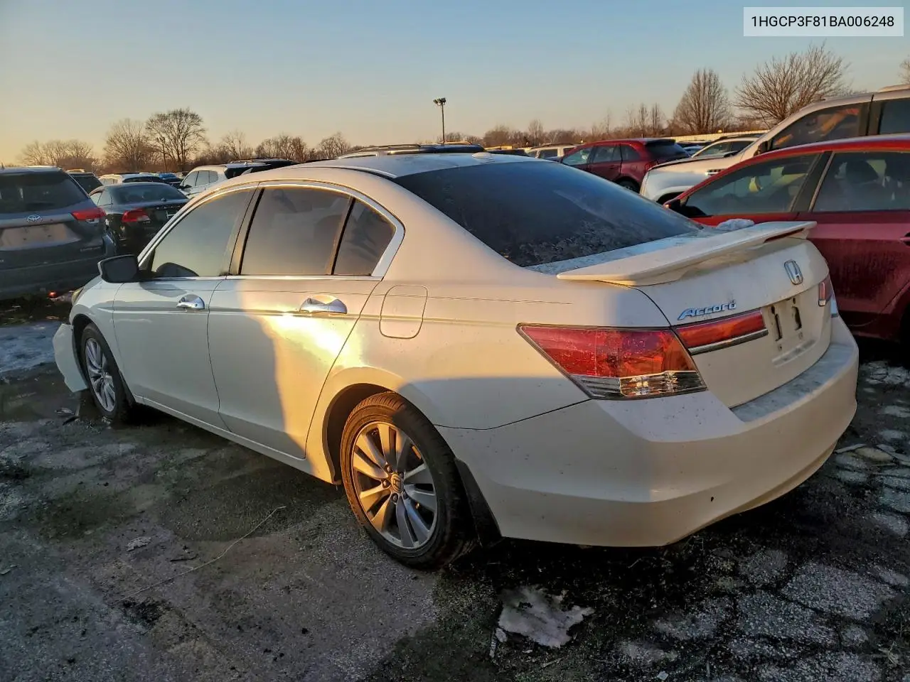 1HGCP3F81BA006248 2011 Honda Accord Exl