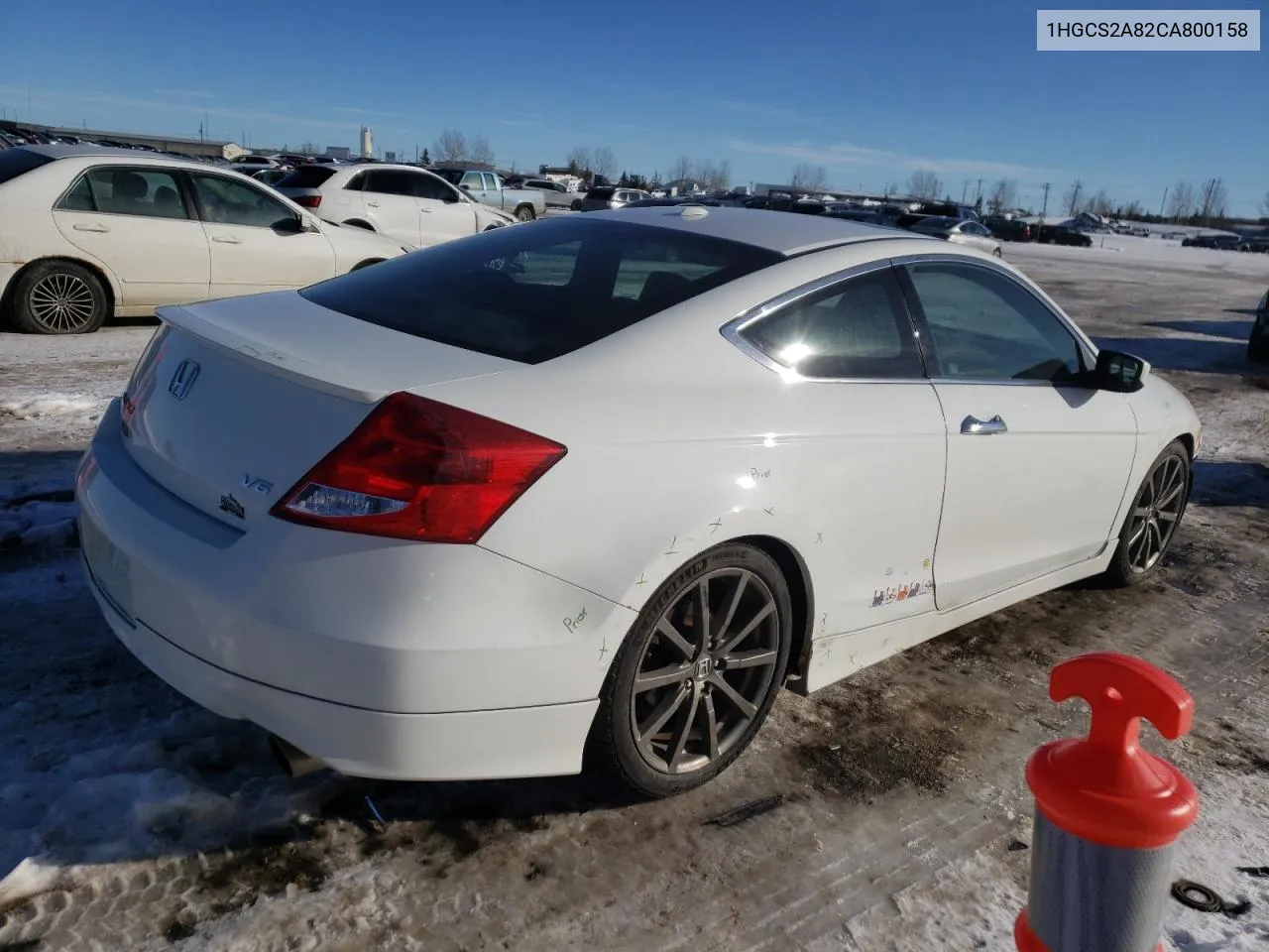 2012 Honda Accord Exl VIN: 1HGCS2A82CA800158 Lot: 40327854